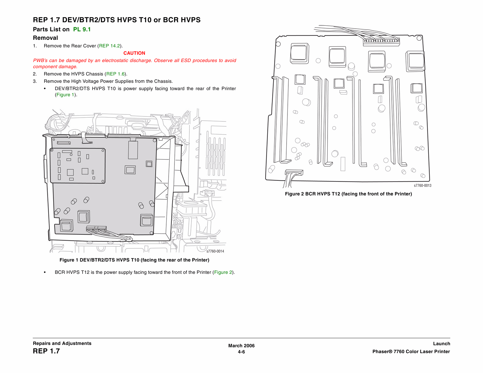 Xerox Phaser 7760 Parts List and Service Manual-4